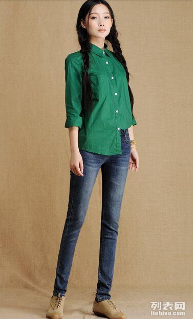 春夏特價爆款小腳女牛仔褲，廣州廠家直供百搭時尚